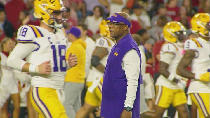 LSU trails Alabama 17-3 at halftime