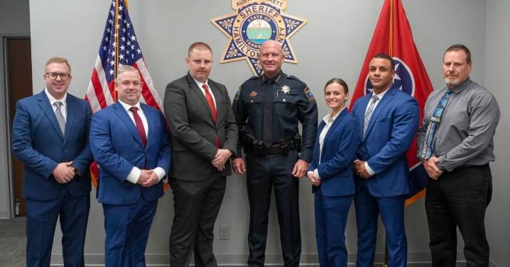 Hamilton County Sheriff's Office welcomes six new agency personnel