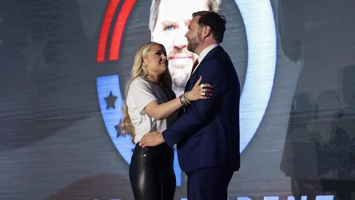 'Give Me a Break': Erika Kirk Says She’s Being Picked Apart Amid Viral Hug and Flirty Neck-Grab with JD Vance — But Fans Say She Brought It On Herself