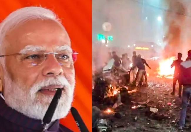 PM Modi takes stock of situation after blast near Red Fort, speak...