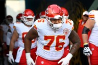 Kansas City Chiefs offensive lineman ruled out after concussion protocol