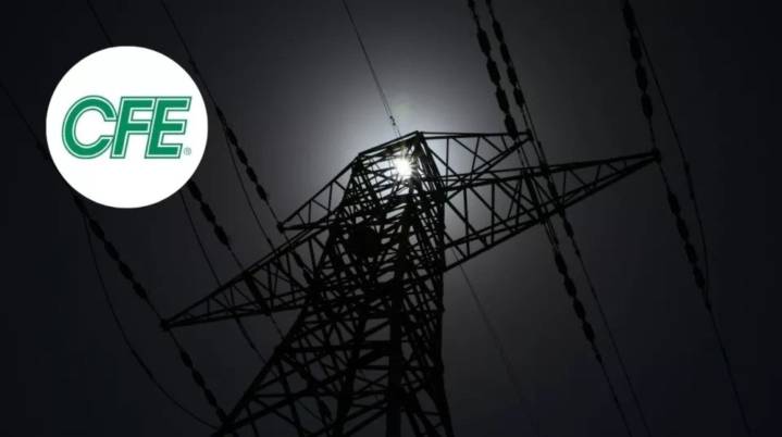 CFE anuncia suspensión masiva del suministro eléctrico por 1...