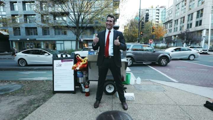 An IRS lawyer was furloughed during the shutdown. So he opened a hot dog stand