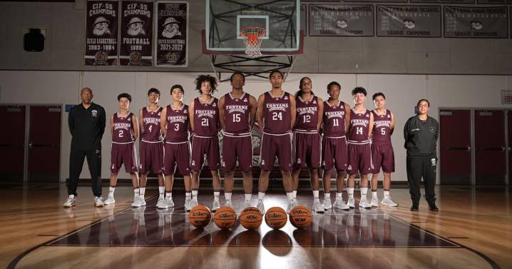 Fontana High School basketball in control of league