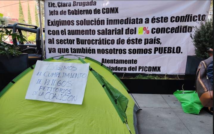 Trabajadores del Poder Judicial piden transición en elección de presidente del TSJCDMX