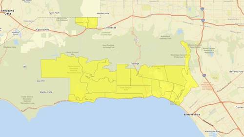 SoCal storm: Interactive map shows LA County burn zones under evacuation warnings as atmospheric river storm targets region