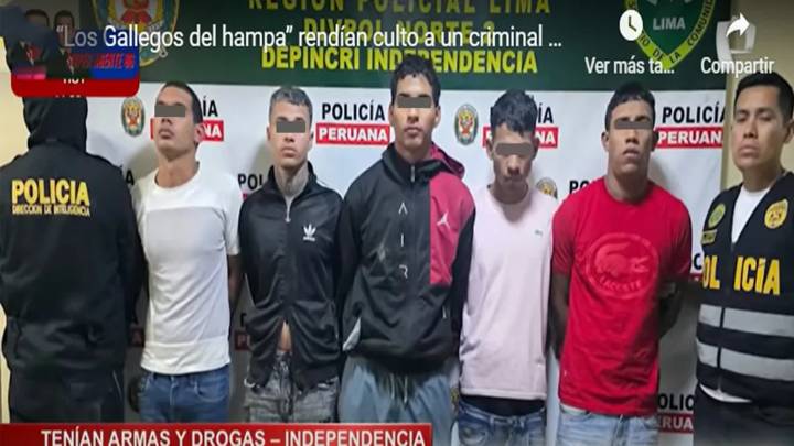 Detienen en Perú a banda delictiva de venezolanos
