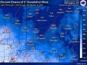 Snow on the Way? NWS Forecast Suggests Light to Moderate Accumulations...