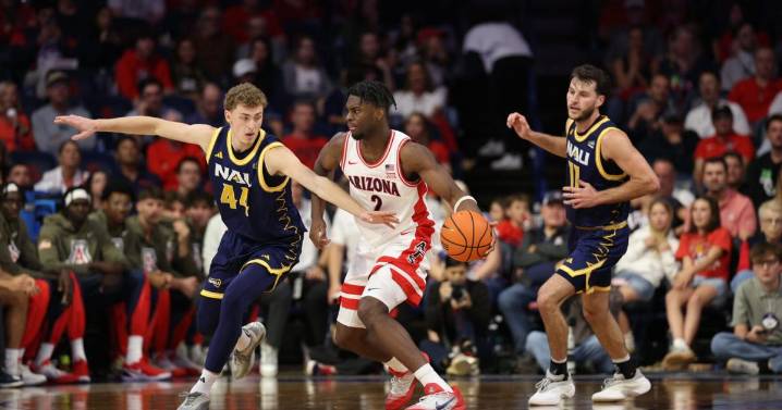 NAU falls behind early to ranked Arizona, losses 84