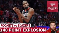 UNSTOPPABLE: Houston Rockets Offense COOKS Blazers As Kevin Durant & Alperen Sengun DOMINATE Early