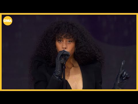 Rochelle Jordan performs 'Ladida' on 'GMA'