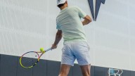 Rafa Nadal vuelve a entrenar un año después de su retirada