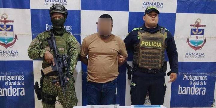 Capturan a alias Piña, presunto cabecilla del Clan del Golfo, señalado de coordinar ataques y delitos en el Caribe