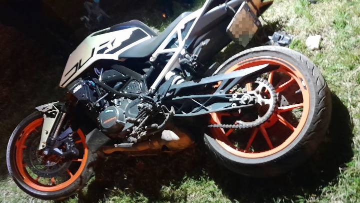 Video: quiso huir en una persecución policial, derrapó y terminó internado