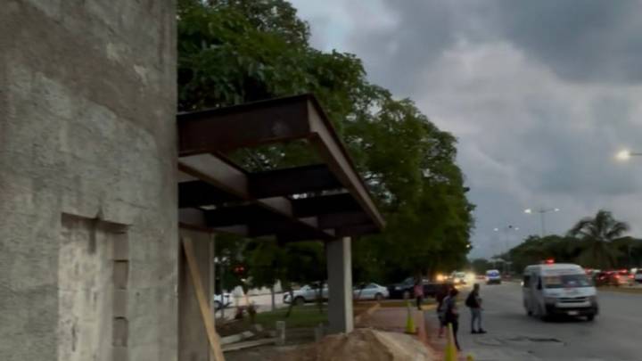 Avanzan al 80% los mega paraderos de la avenida Tulum y serán entregados el 15 de diciembre