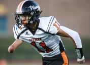 ‘It’s my calling’: Inspiring one-armed N.J. football player tackles challenges