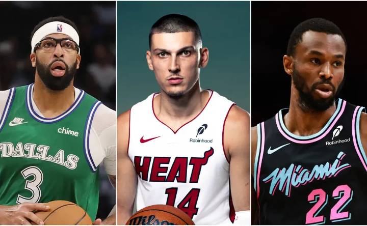 Are Anthony Davis, Tyler Herro, and Andrew Wiggins playing today, Nov. 24, for Mavericks vs Heat?