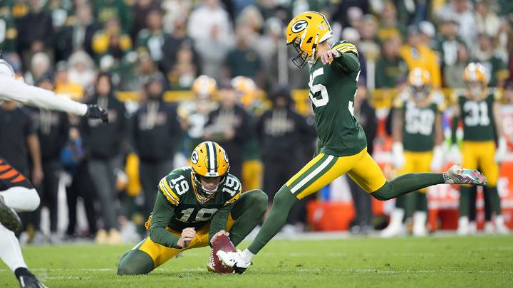 The Packers release kicker ahead of the Lions clash