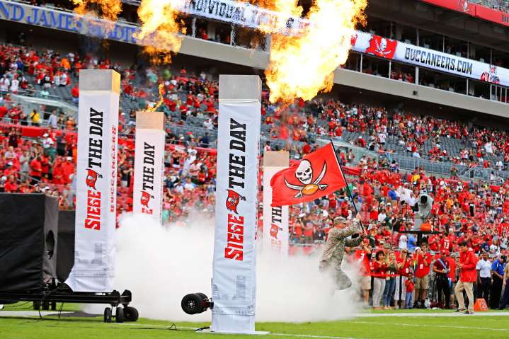 Buccaneers Forced to Cancel Military Ceremonies & Aircraft Flyover for Patriots Game on Sunday