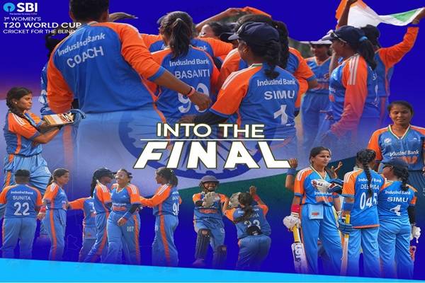 India storms into T20 Women’s Blind WC final with 9