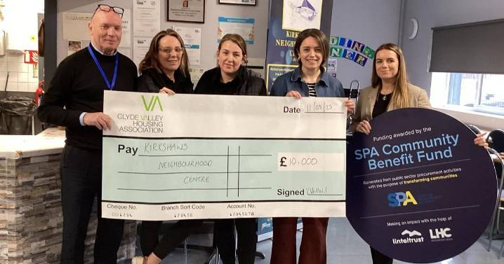 Coatbridge community hub in £10k funding boost to grow its services