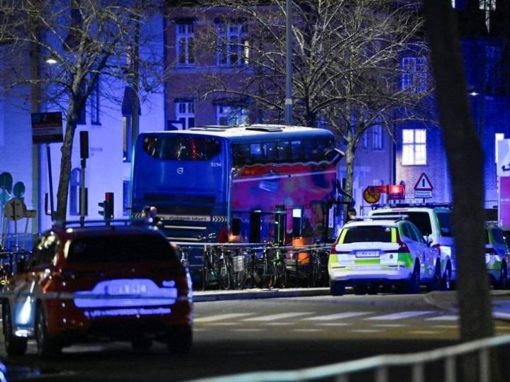 Three killed as Stockholm bus slams into pedestrians