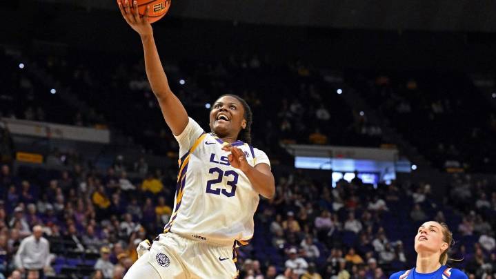 Fulwiley's 21 points, 7 steals in her LSU debut lead the No. 5 Tigers past Houston Christian 108