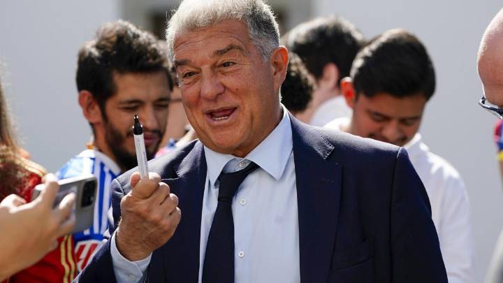 Entrevista a Laporta: "La visita de Messi me pareció un acto simpático y de barcelonismo"