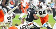 Browns defense dominates with 10 sacks in Week 12 vs Raiders