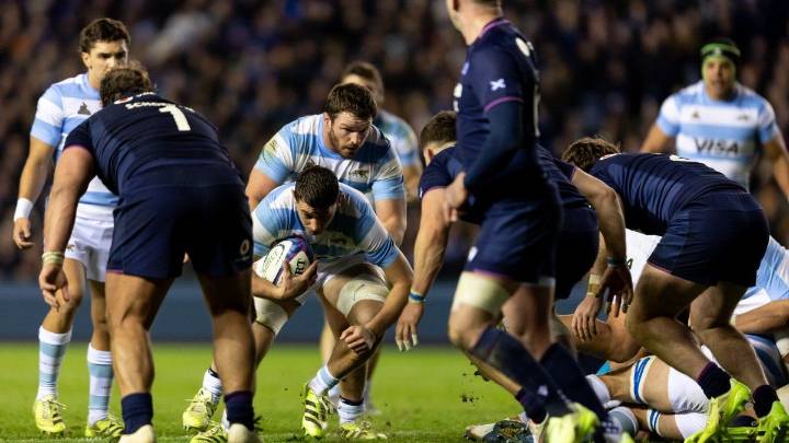 Los Pumas protagonizaron una gran remontada para vencer a Escocia en Edimburgo