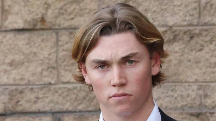 Geelong player Tanner Bruhn's rape charges withdrawn after key witness recants evidence