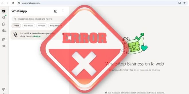 Se cae WhatsApp Web
