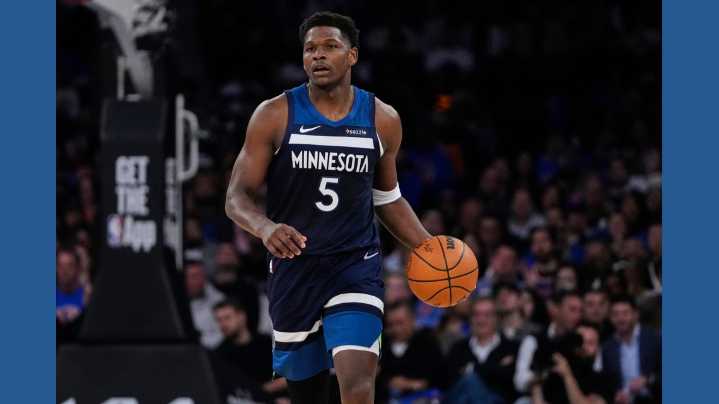 Anthony Edwards returns after 4-game absence with hamstring injury but Wolves routed by Knicks