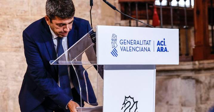 Estas son las frases más destacadas de la comparecencia de Carlos Mazón: "Ya no puedo más"