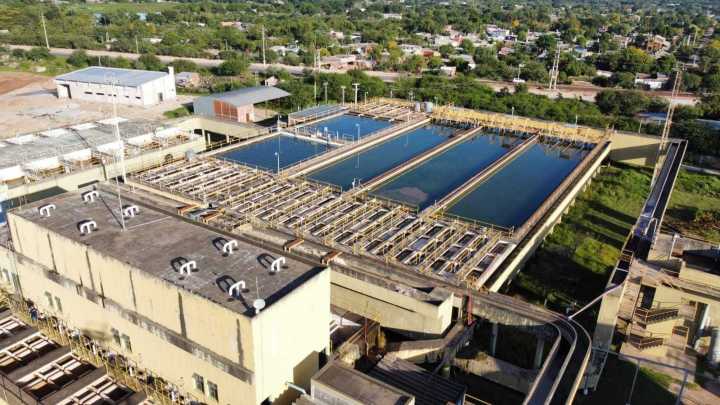 Sameep advirtió que habrá baja presión por trabajos en la Planta Potabilizadora