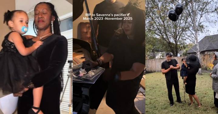 “So Dramatic” — Family Throws Funeral for Child’s Pacifier and They Go All Out