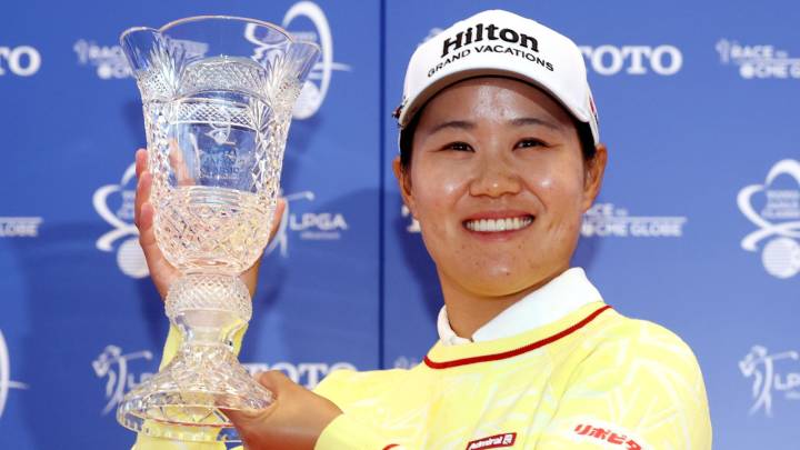 Toto Japan Classic: Nasa Hataoka wins a playoff hole in rain-shortened final day to claim seventh LPGA Tour title
