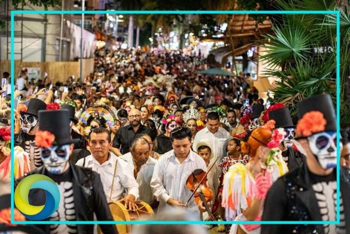 Caribe mexicano arrasa en puente de muertos con más de 332 mil visitantes