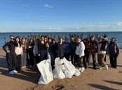 Staten Island students collect 50 pounds of litter from Midland Beach