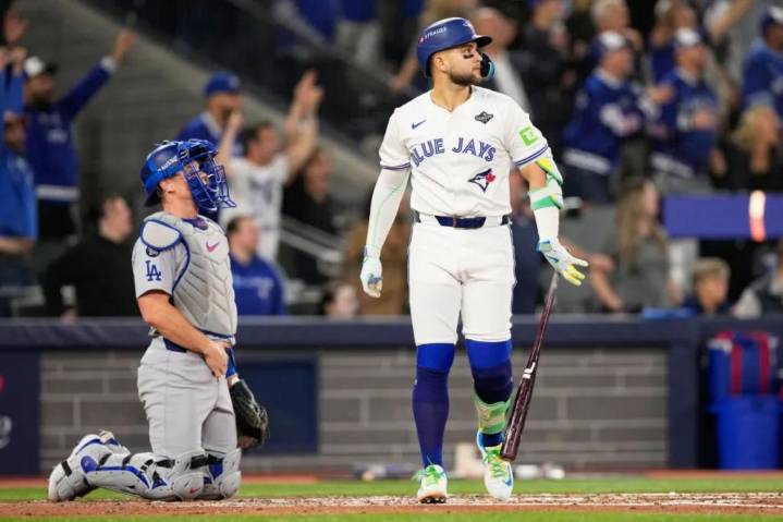 Blue Jays' Bo Bichette launches three-run blast for early Shohei Ohtani Game 7 World Series exit