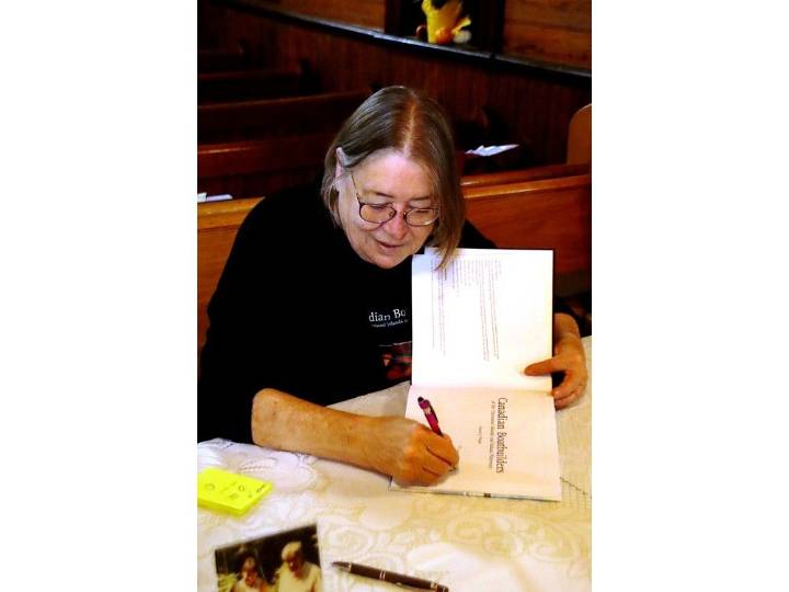 Local author Karen Wand launches new boat history book in Rockport