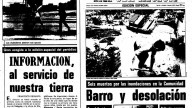 Hoy se cumplen 38 años de la "Riada de San Carlos" en la provincia de Alicante
