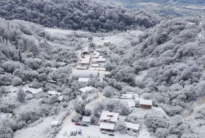 Frente frío 13 congela la Sierra Norte y la Mixteca oaxaqueñas con heladas y vientos de 130 km/h