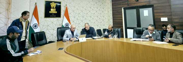 DC Kishtwar reviews progress of financial inclusion schemes