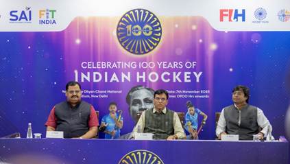 India Launches Grand Celebrations for 100 Years of Hockey
