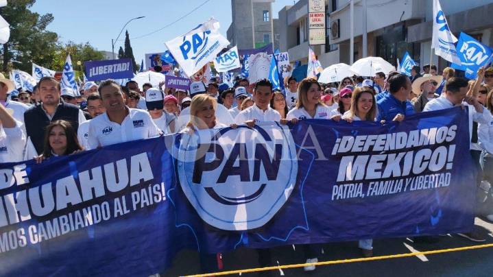 ¡Chihuahua no se rinde! Acción Nacional retoma las calles con una marcha histórica por la defensa de México