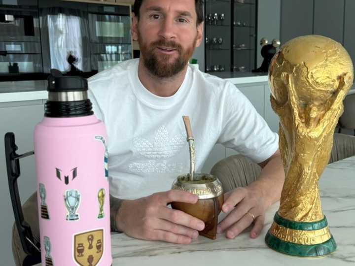 Lionel Messi se cambió de equipo: pasó del mate dulce al amargo y confesó qué lo hizo saltar de bando