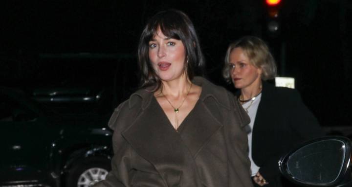 Dakota Johnson Steps Out for Dinner with Friends in L.A. | Dakota Johnson 