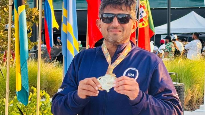 Former tennis player Nitten Kirrtane strikes double gold for India at Pickleball World Cup in Florida