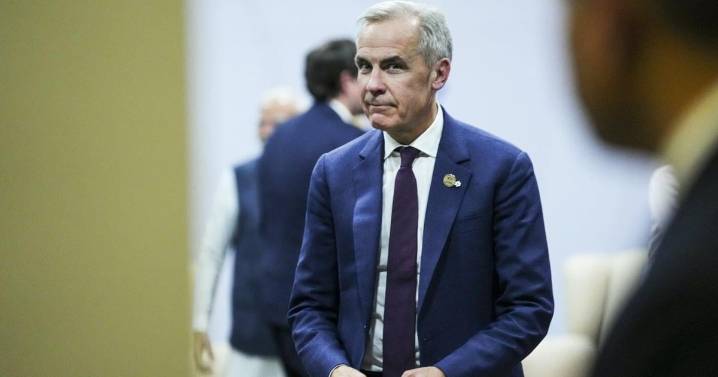 Carney says his comment about speaking with Trump was a 'poor choice of words'